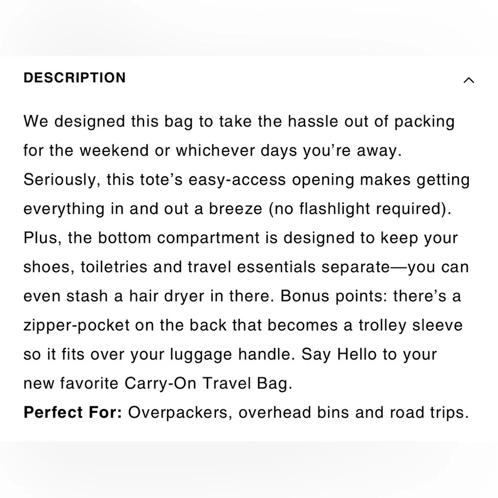 BEIS Gray Travel Bag - Picture 8 of 8